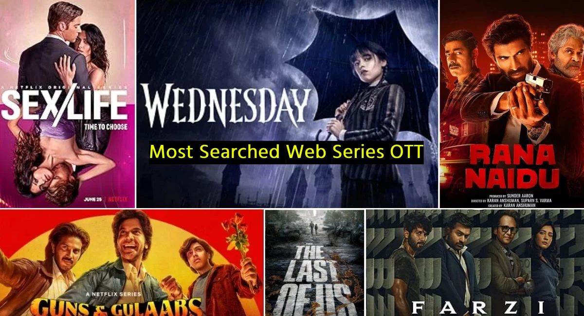 Most Searched Web Series OTT