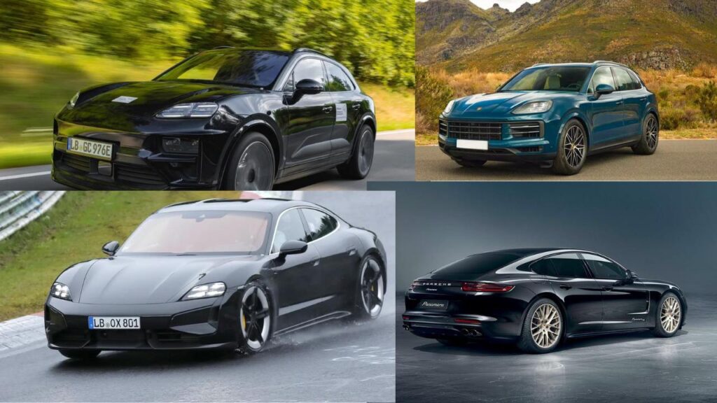 Porsche launches 4 new models in 2024